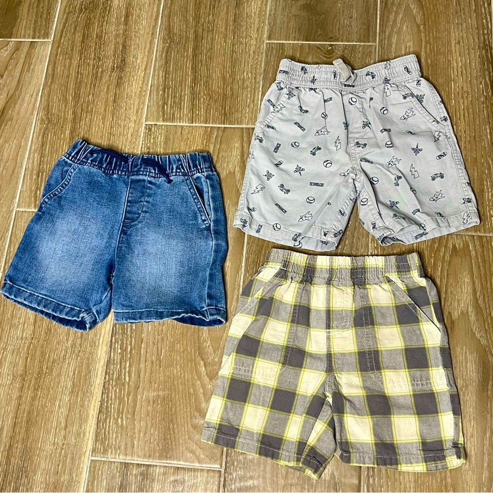 Kids’ Shorts Bundle: 3 Pieces (2T & 3T)